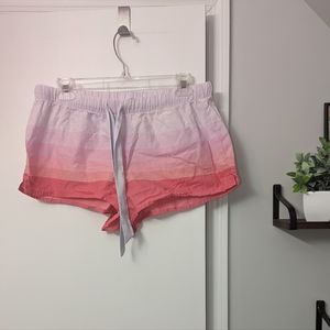 VS Pink Gradient Pajama Shorts